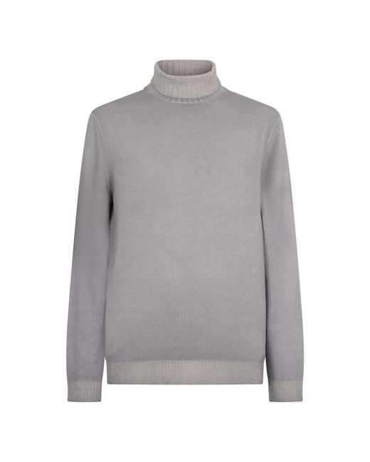 Malo Truien & Vesten ,Grijs ,Turtleneck Trui in het Gray voor heren