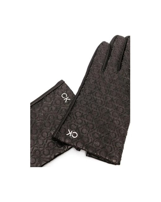 Calvin Klein Black Gloves