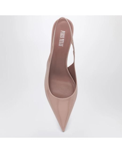 Paris Texas White Pumps