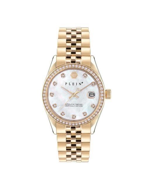 Philipp Plein Date Superlative in het Metallic