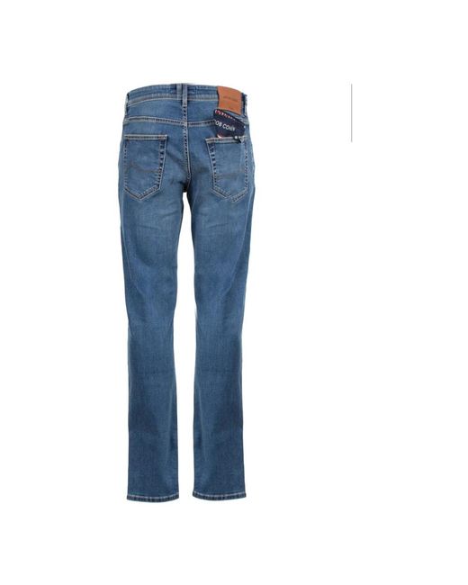 Jacob Cohen Blue Slim Fit Jeans for men