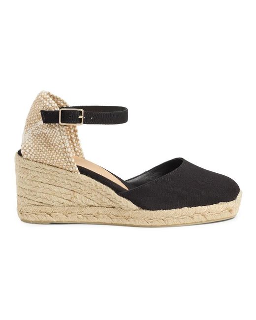 Castaner Metallic Wedges