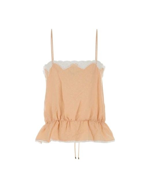 Blouses Chloé de color Natural