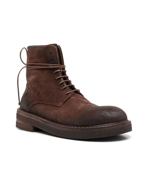 Marsèll Brown Lace-Up Boots for men