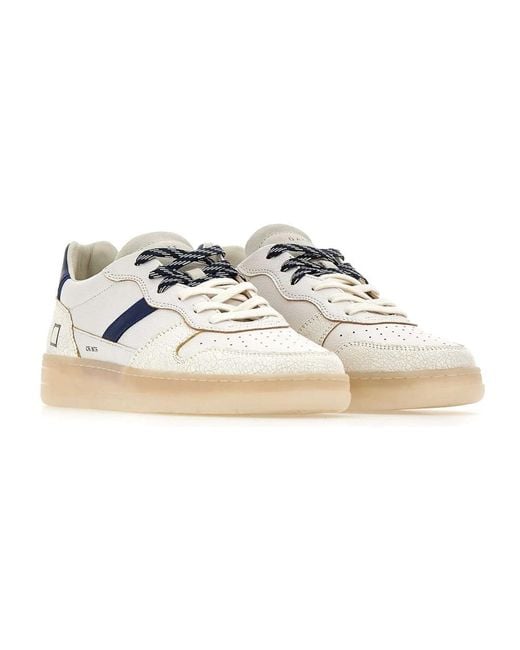 Date White Sneakers for men