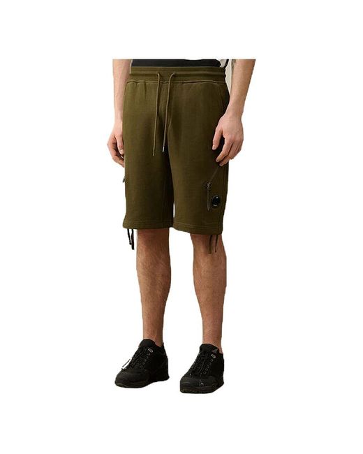 Casual Shorts C P Company pour homme en coloris Green