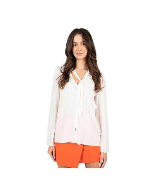 Patrizia Pepe Overhemden ,Wit ,Blouses in het White