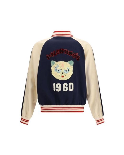 Valentino Bomber Jackets in het Blue voor heren