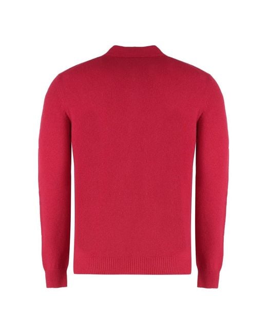 Moorer Red Cardigans for men
