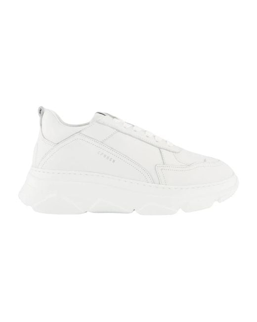 COPENHAGEN Sneakers in het White
