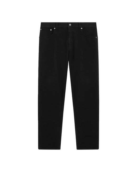 Straight Jeans Dondup de hombre de color Black