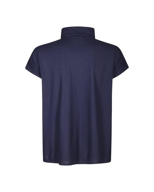Zanone Blue Polo Shirts