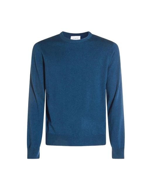 Malo Blauwe Sweater Collectie in het Blue voor heren