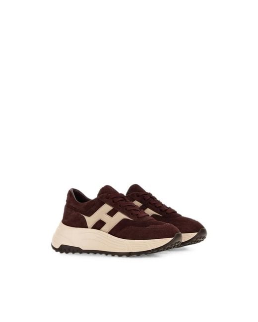 Hogan Brown Sneakers