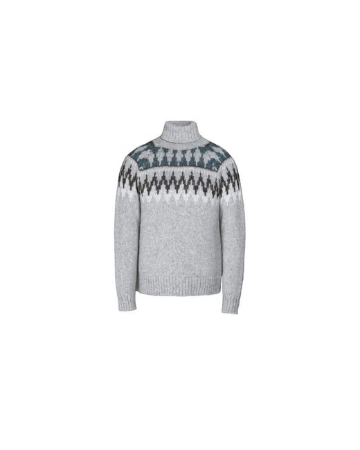 Turtlenecks Moorer pour homme en coloris Gray