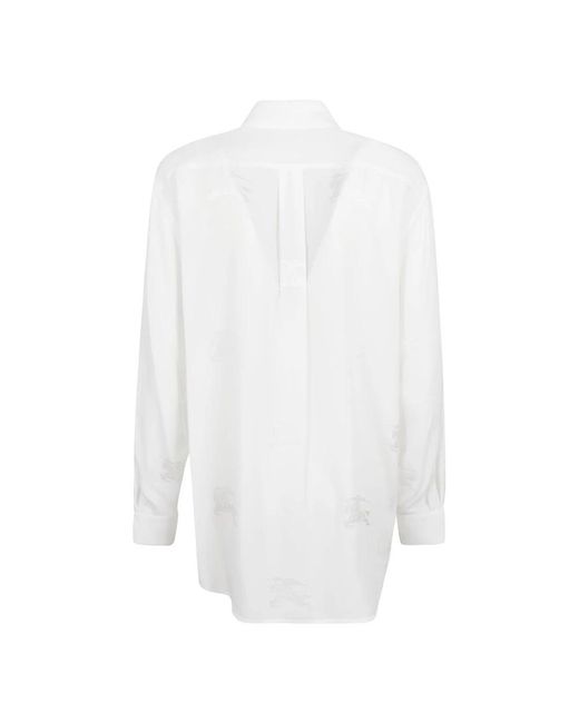 Burberry White Shirts