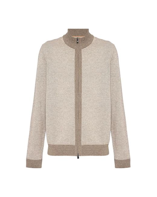 Boss Natural Cardigans for men