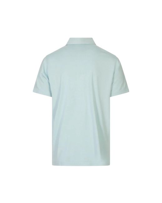 Kiton Blue Polo Shirts for men