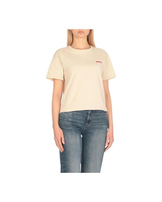 T-Shirts A.P.C. de color Blue