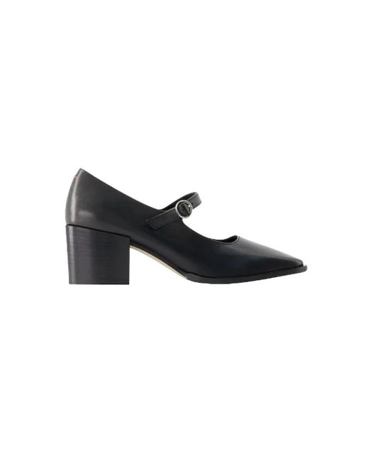 Cuoio heels di Aeyde in Black
