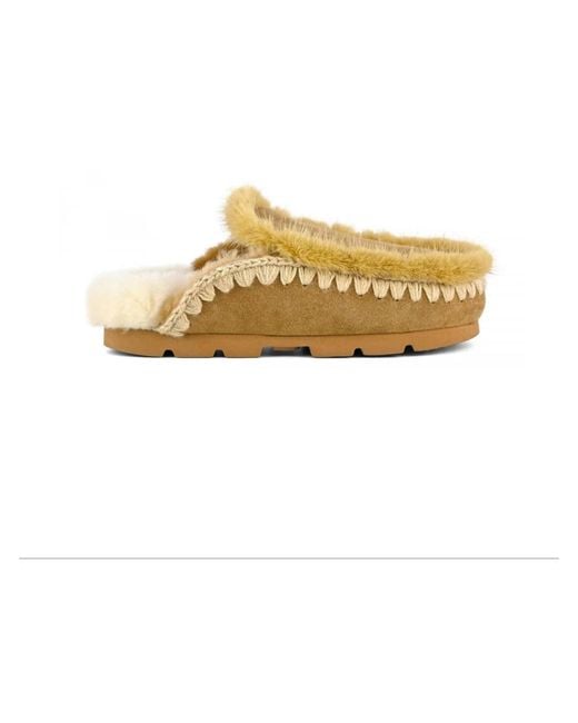 Mou Metallic Mules