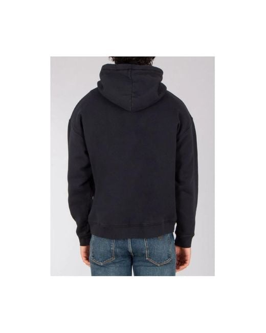 DSquared² Hoodies & Sweatvesten ,Blauw ,Katoen Darlin Hoodie in het Black voor heren