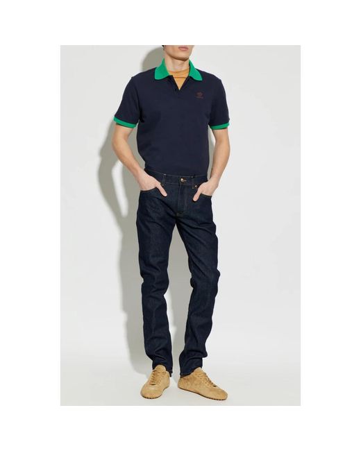 Polo Shirts Versace pour homme en coloris Blue