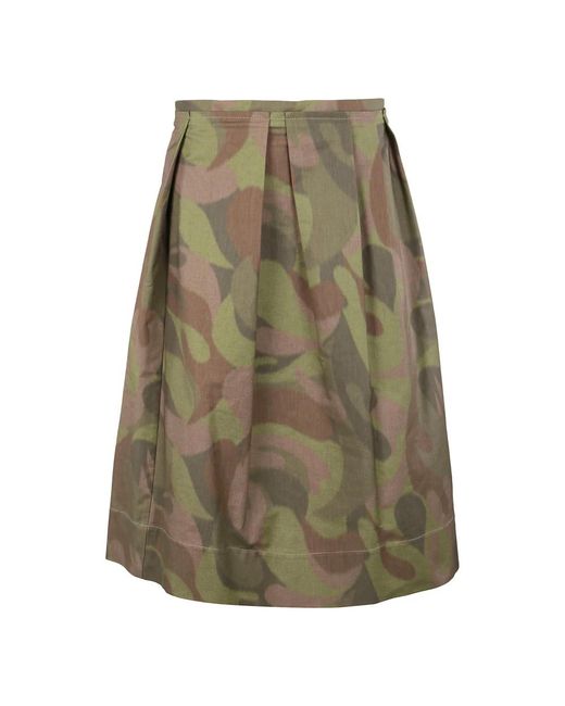 Marni Green Midi Skirts