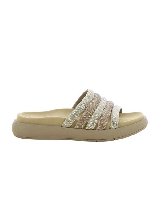 Sliders Gabor en coloris Gray