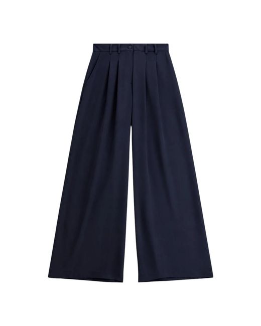 Please Blue Wide Trousers
