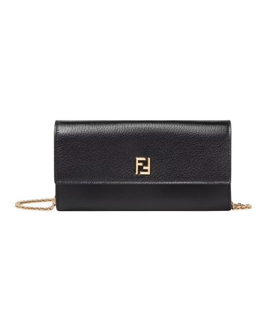Fendi Black Shoulder Bags