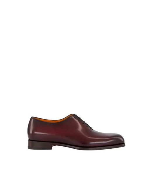 Santoni Brown Dress Shoes for men
