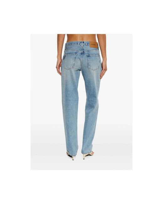 Haikure Blue Straight Fit Jeans