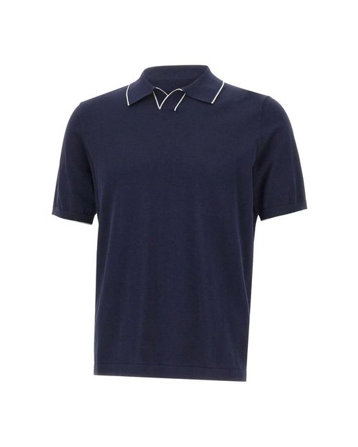 Kangra Polo in het Blue voor heren