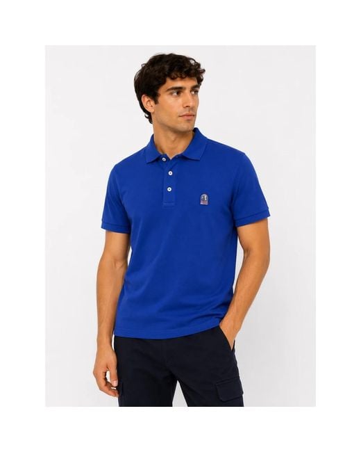 Parajumpers Blue Polo Shirts for men