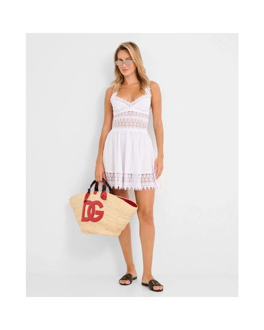 Short Dresses Charo Ruiz de color White