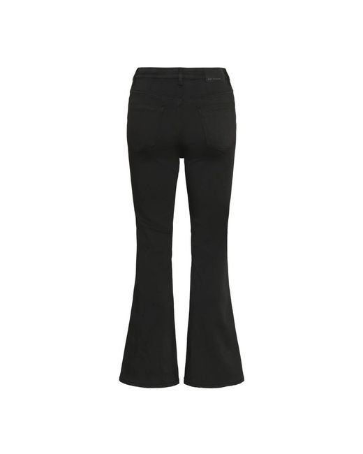 Flared Jeans Kaffe en coloris Black