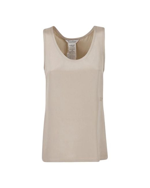 Max Mara Pavido Top in het Brown