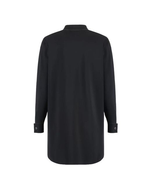 Moorer Jassen ,Zwart ,Techno Fabric Jack Met Voorzakken in het Black