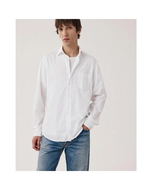 Hartford White Casual Shirts for men