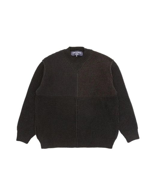 Knitwear > round-neck knitwear Comme des Garçons pour homme en coloris Black