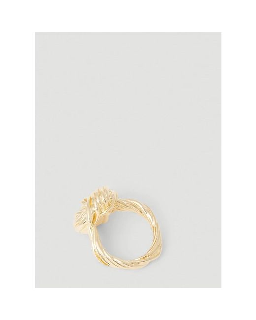 Bottega Veneta Metallic Rings