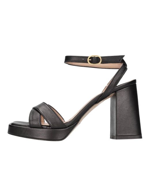 Bianca Di Black High Heel Sandals