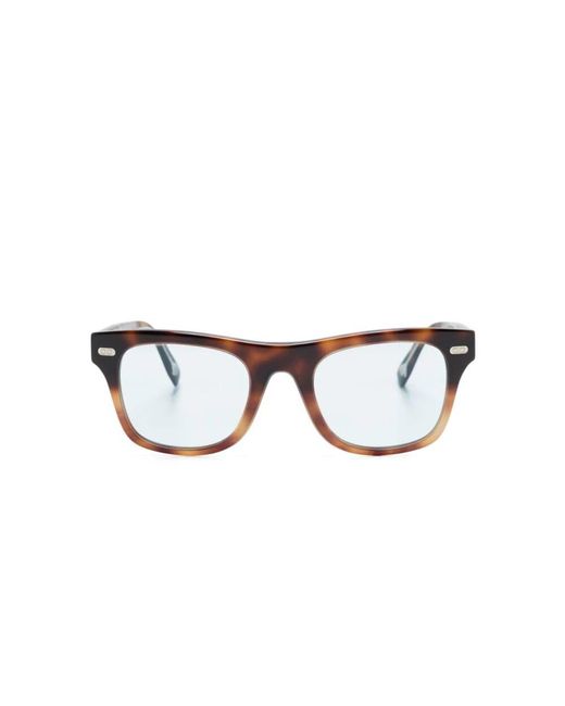 Glasses di Brunello Cucinelli in Brown