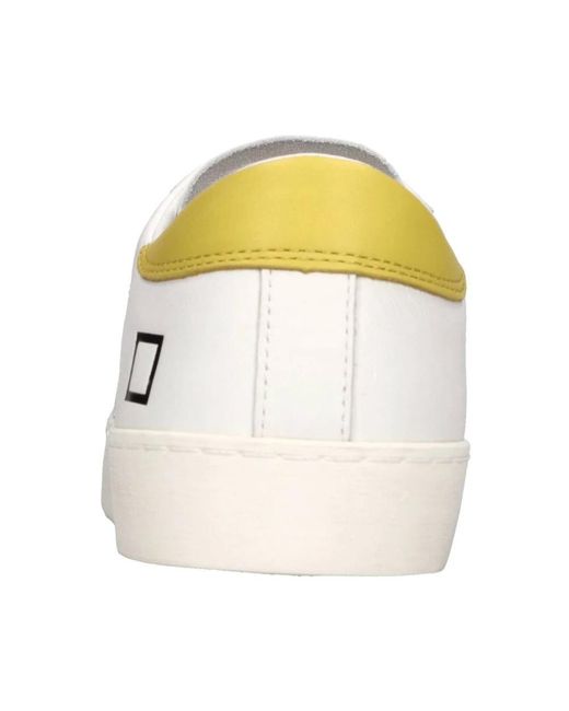 Date White Sneakers for men