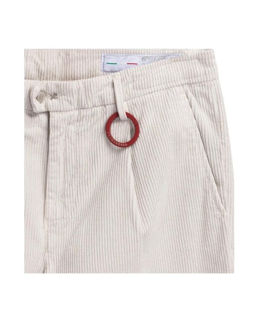 Tramarossa Gray Slim-Fit Trousers for men
