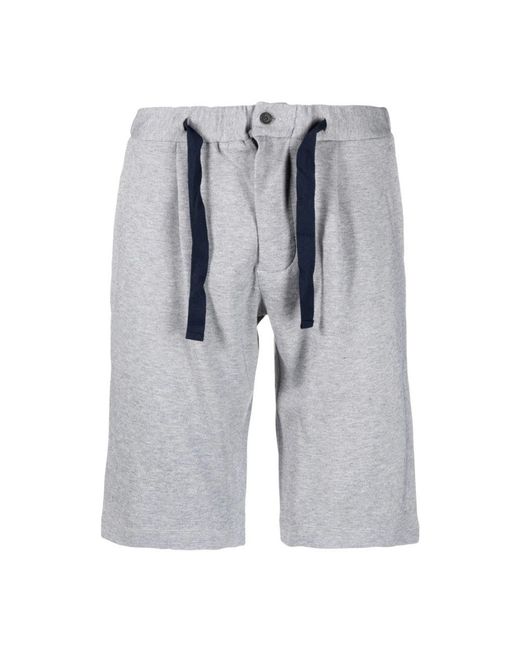Paul & Shark Gray Casual Shorts for men