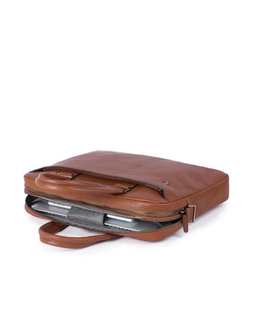 Piquadro Brown Handbags for men