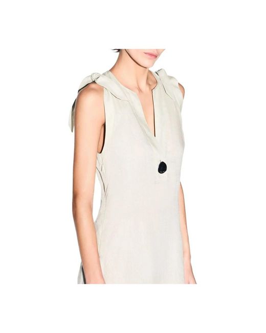 ARMANI EXCHANGE White Short Dresses