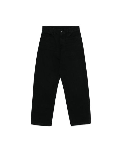 Carhartt Black Straight Jeans for men